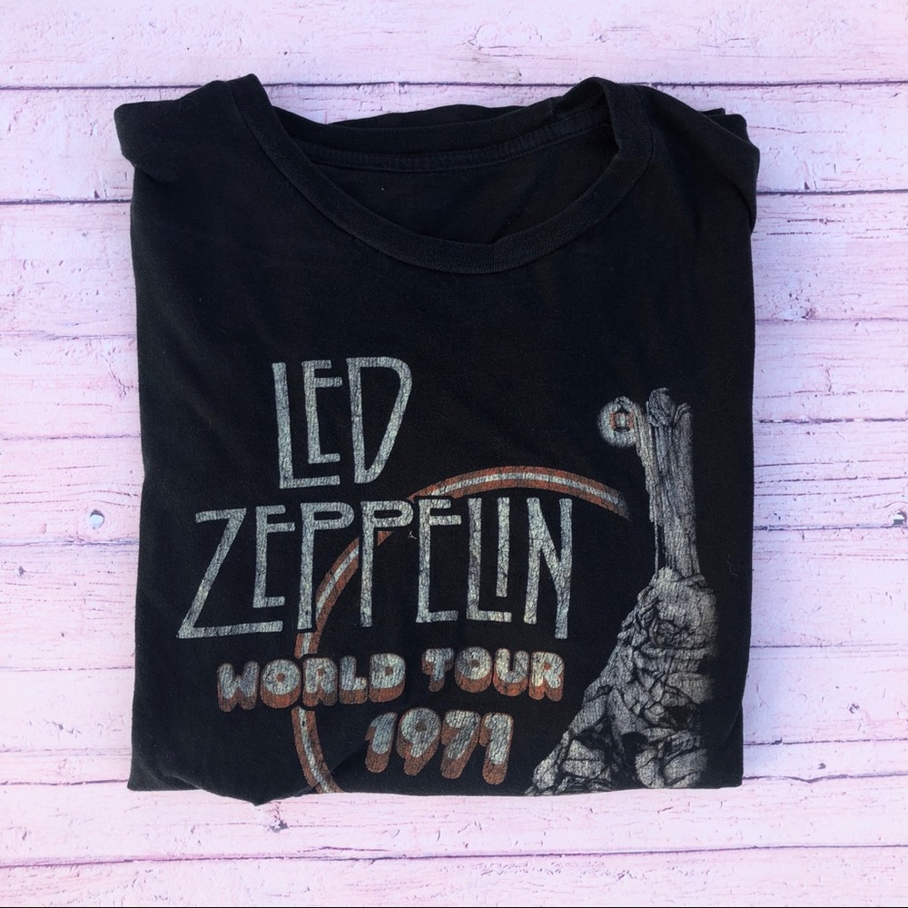 Vintage Oversized Led Zeppelin Tee Shirt